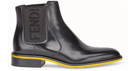 mens fendi boots|fendi leather ankle boots men.